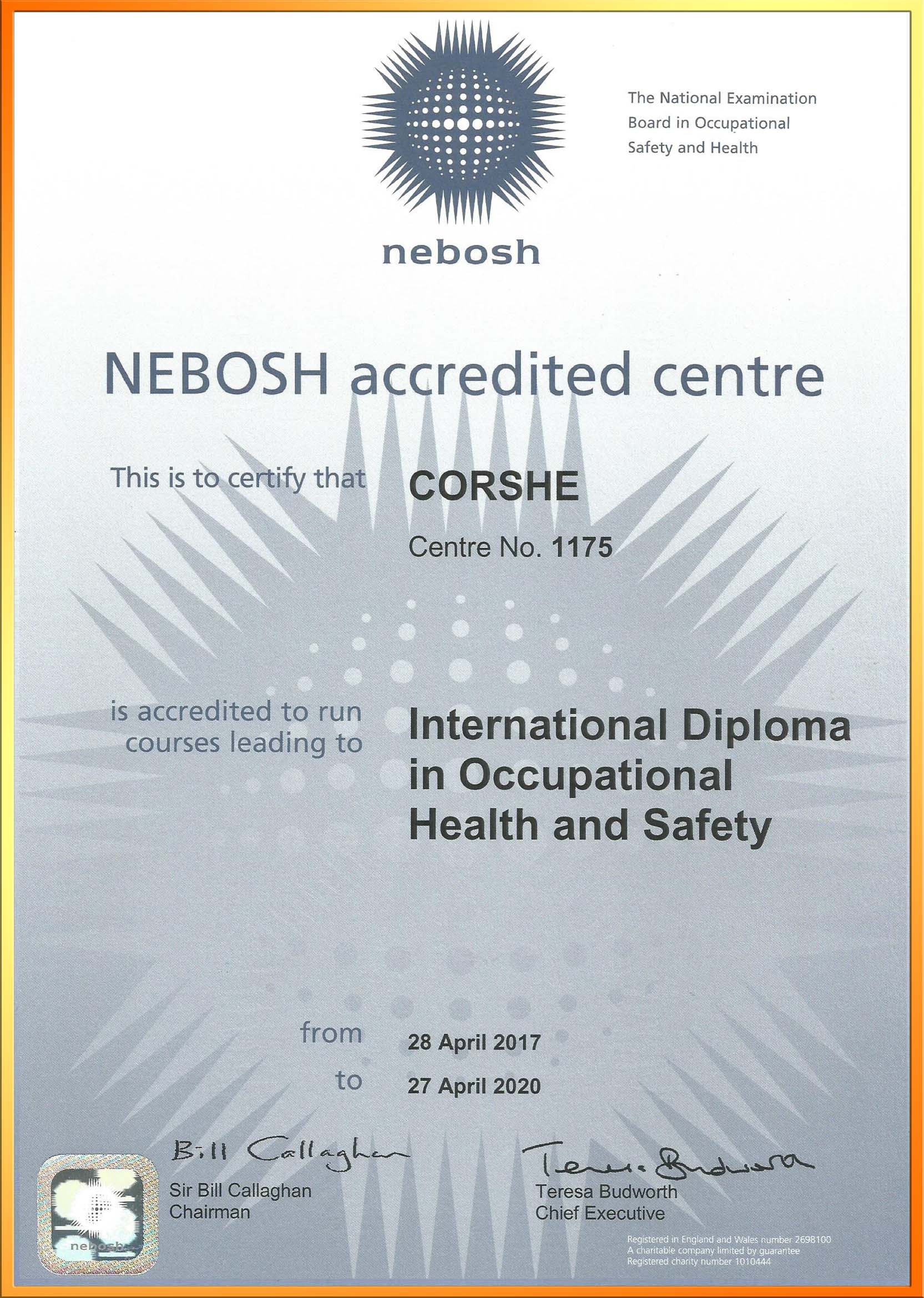 Nebosh International Diploma Nebosh International Diploma In Ohands Corshe 